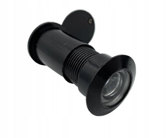 Wizjer FEINZ Drzwiowy Z Klapką Grub. 26Mm Czarny 60-90Mm 1 szt.