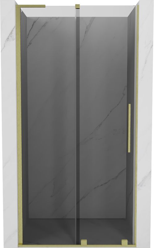 Drzwi prysznicowe rozsuwane Mexen Velar grafit 90 cm 1 szt.