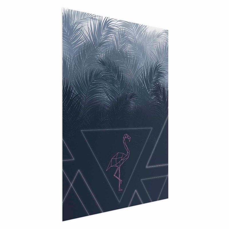 Plakat Artgeist Geometryczny ptak 21x30 cm bez ramy 1 szt