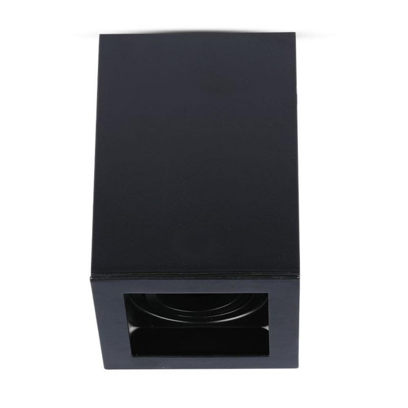 Spot oprawa sufitowa V-TAC czarny 1 x GU10 x IP20 wym: 14,2 x 10 cm - 1 szt.