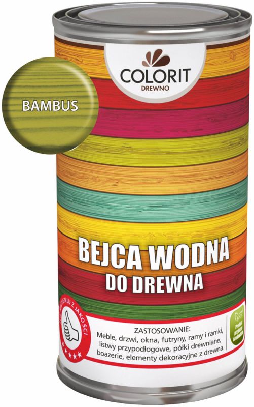 Bejca wodna Colorit Drewno bambus 0,5 l