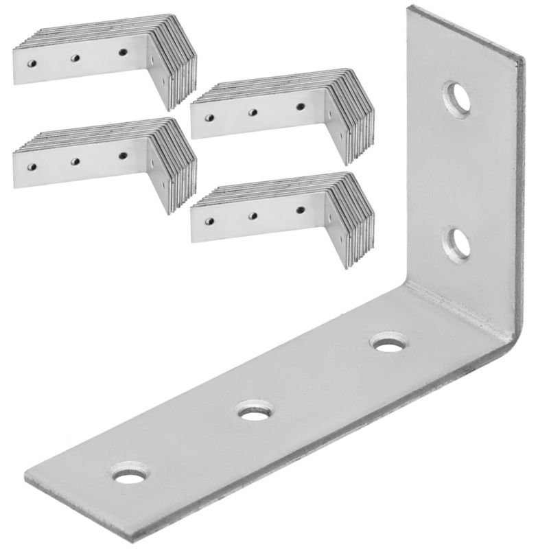 Kątownik ciesielski KOTARBAU nierdzewny ocynkowany 50x80x25 mm 50 szt.