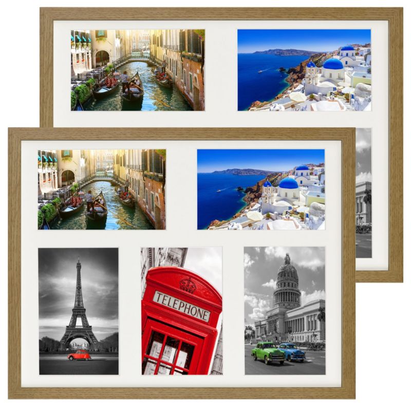 Zestaw ramek na zdjęcia BD art Galeria 28x35 cm dębowa 2 szt.