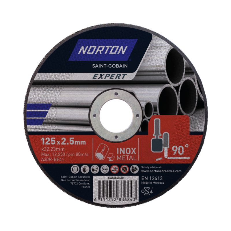 Tarcza tnąca Norton Expert 41-125 x 2,5 x 22,23