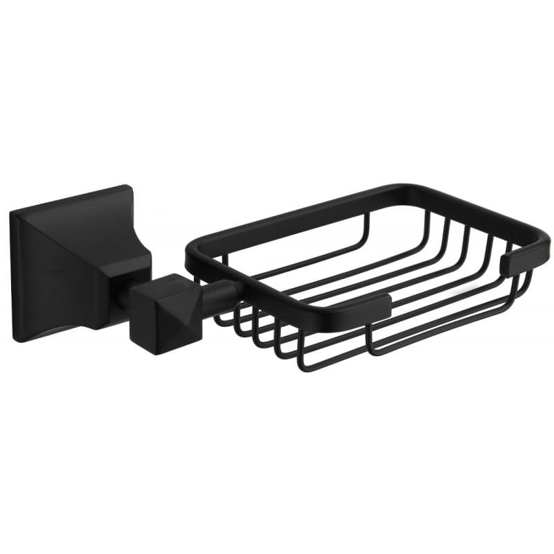 Mydelniczka ścienna Mexen Dalia czarna 14x5 cm 1 szt.