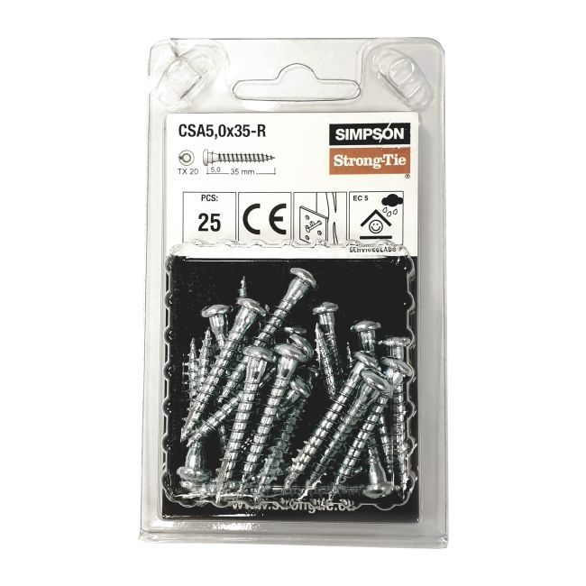 Wkręt do złączy 5 x 35 mm 25 szt.