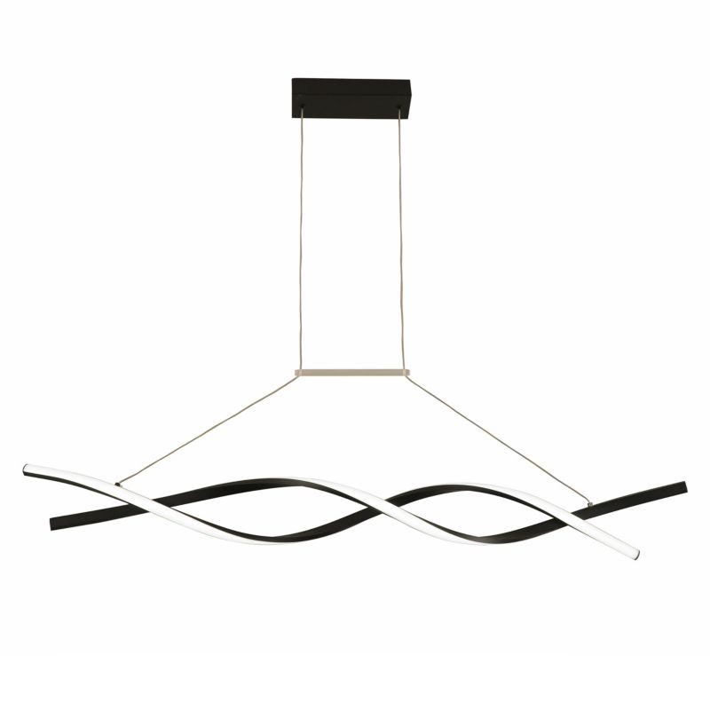 Lampa wisząca LED MasterLED Kono 33W 100x120cm 4000K sufitowa wewnętrzna czarna 1 szt.