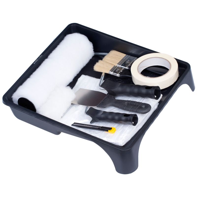 Zestaw malarski FAVORITE, BIG nr 13, wałek Vestan 25 cm, do farb akrylowych, emulsyjnych, lateksowych, 11 elementów