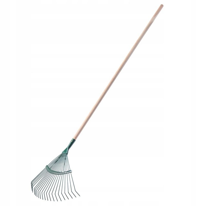 Grabie KADAX Do Liści Trawy Z Drutu Z Trzonkiem 45 cm 1szt.