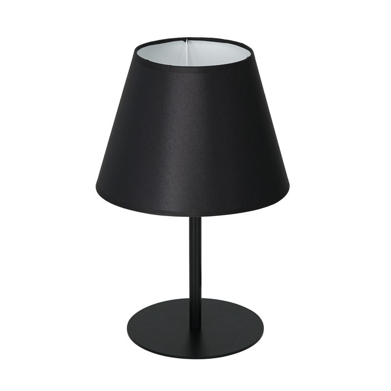 Lampa stołowa Luminex Arden czarny mat-biała 1 x E27 x 15W IP20 wym: 33 x 20 x 20 cm metal - 1 szt.