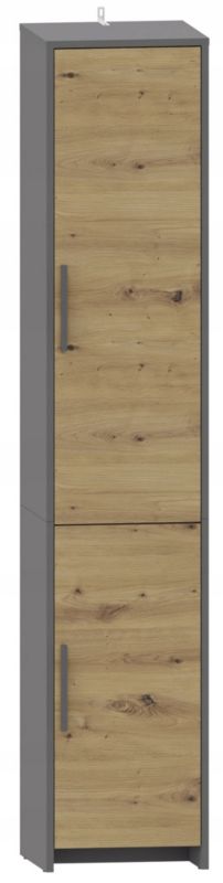 Regał Matkam zamknięty ALTIVO REG 36 2D artisan-antracyt 1szt.