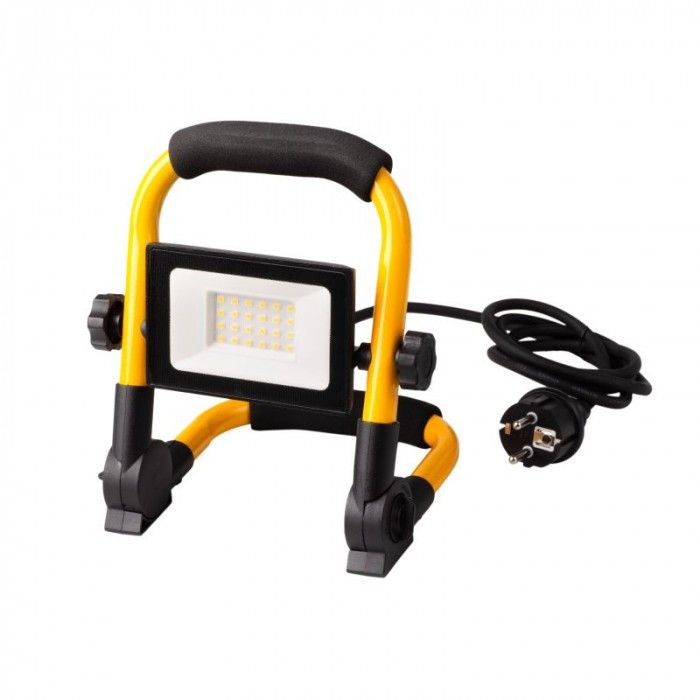 Naświetlacz LED Ecolight żółto-czarny LED 30W 4000K 2700lm IP65 wym: 15,2 x 20,5 x 12 cm metal - 1 szt.