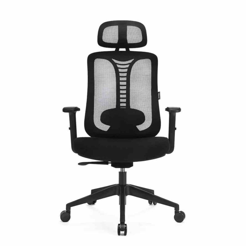 Fotel biurowy ergonomiczny LVNSystem Ergo Essential czarny 1 szt.