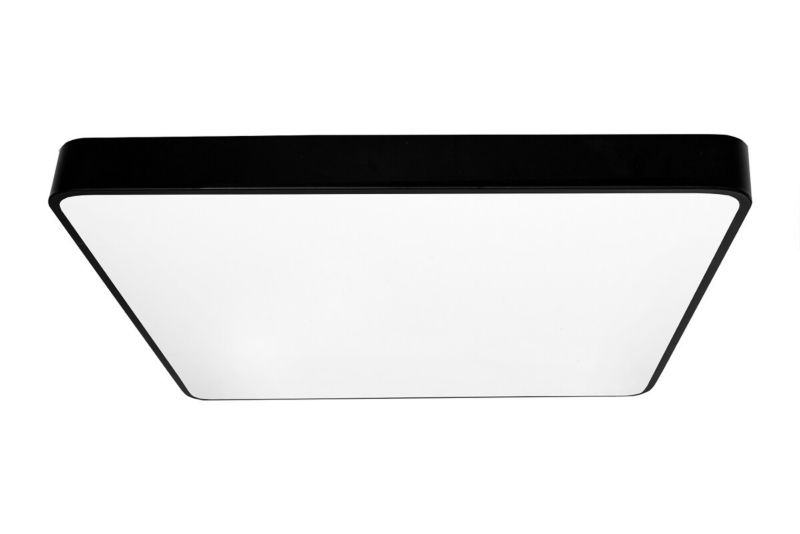 Plafon IdeaLED Hollywood czarno-biały LED 60W 4000K 5400lm IP20 wym: 5 x 60 x 60 cm metal - 1 szt.