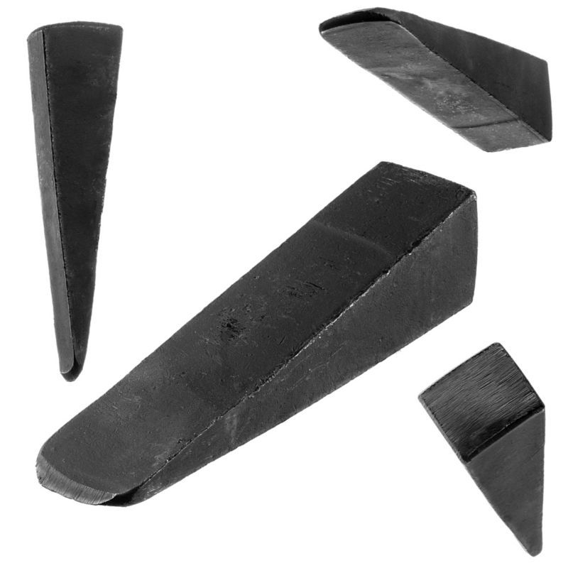 Klin KADAX Kuty Do Rozłupywania Drewna Łupania Opału mocny 1kg Rozłupak Stalowy 1szt.