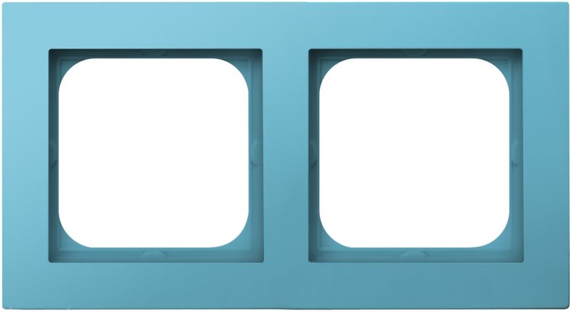 Ramka podwójna Ospel As turkusowa