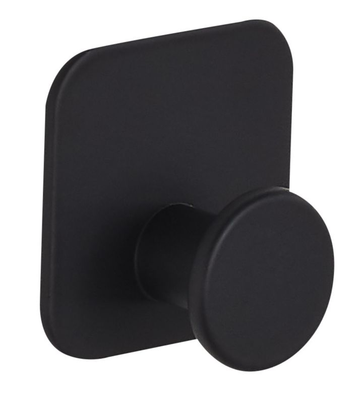 Wieszaczek pojedynczy GoodHome Koros czarny