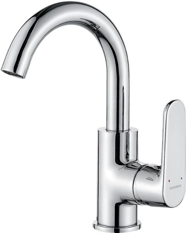 Bateria umywalkowa Kuchinox Dima chrom stojąca ruchoma wylewka 1 szt.