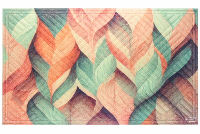 Wycieraczka materiałowa Warkocze Direct Home & Garden 45x75 cm 1 szt.