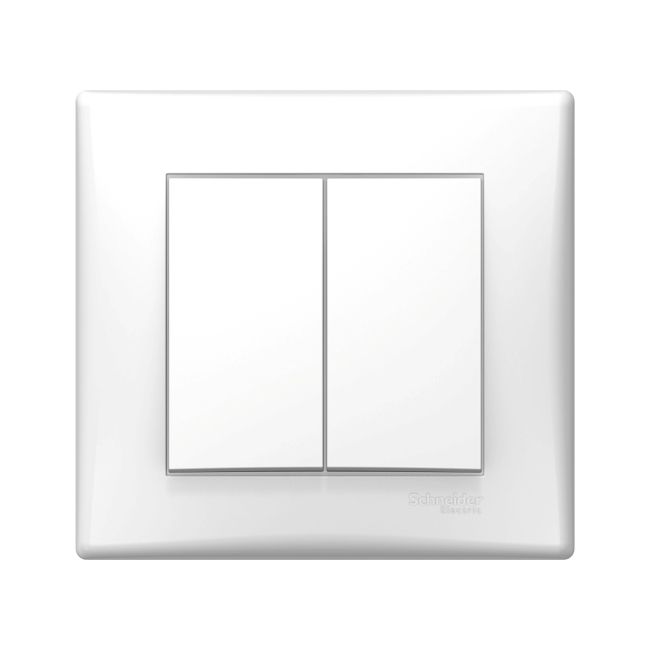 Łącznik świecznikowy Schneider Electric Sedna biały