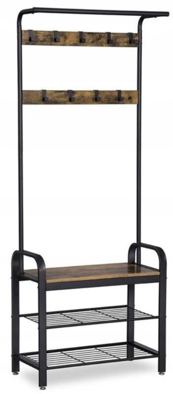 Szafka na buty Matkam wieszak VAS brąz-czarny 1 szt.