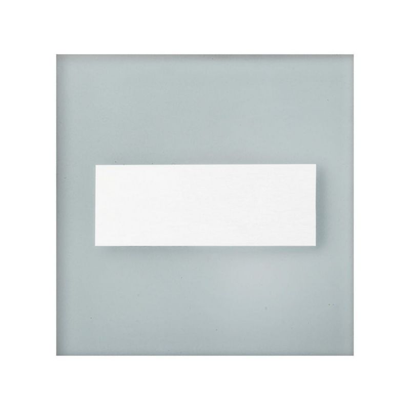 Oprawa oświetleniowa schodowa Eko-Light Lumi biała LED 0.6W 4000K 13lm IP20 wym: 7,5 x 2,3 cm kwadratowa - 1 szt.