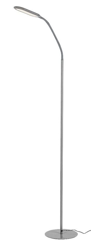 Lampa podłogowa stojąca Rabalux Adelmo popielato-biała LED 10W 3000K-6000K 910lm wym: 140 x 43 x 43 cm - 1 szt.