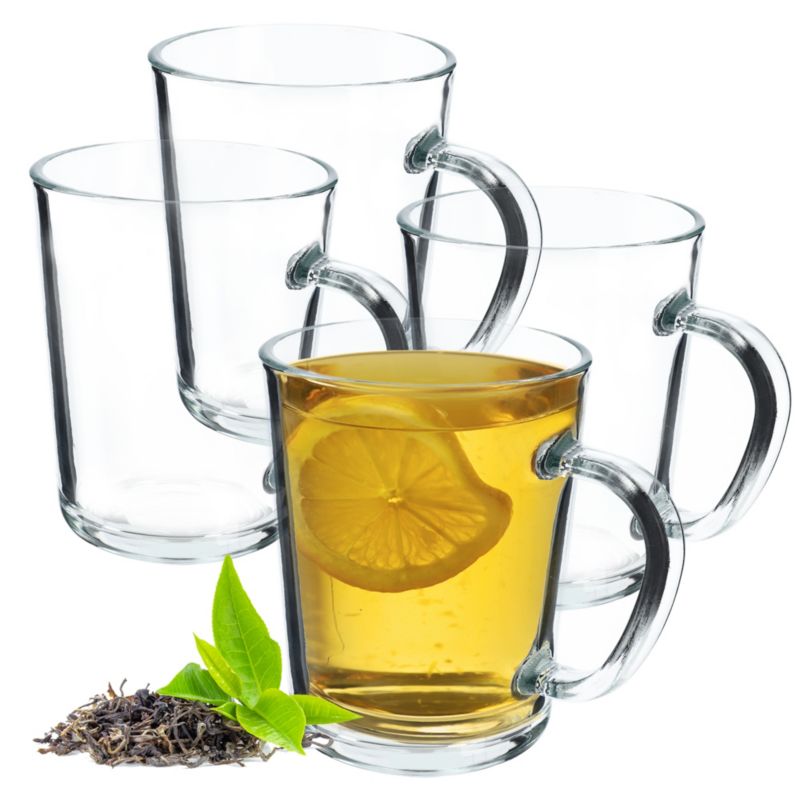 Szklanki KADAX Do Herbaty Kawy 410ml Komplet 4szt