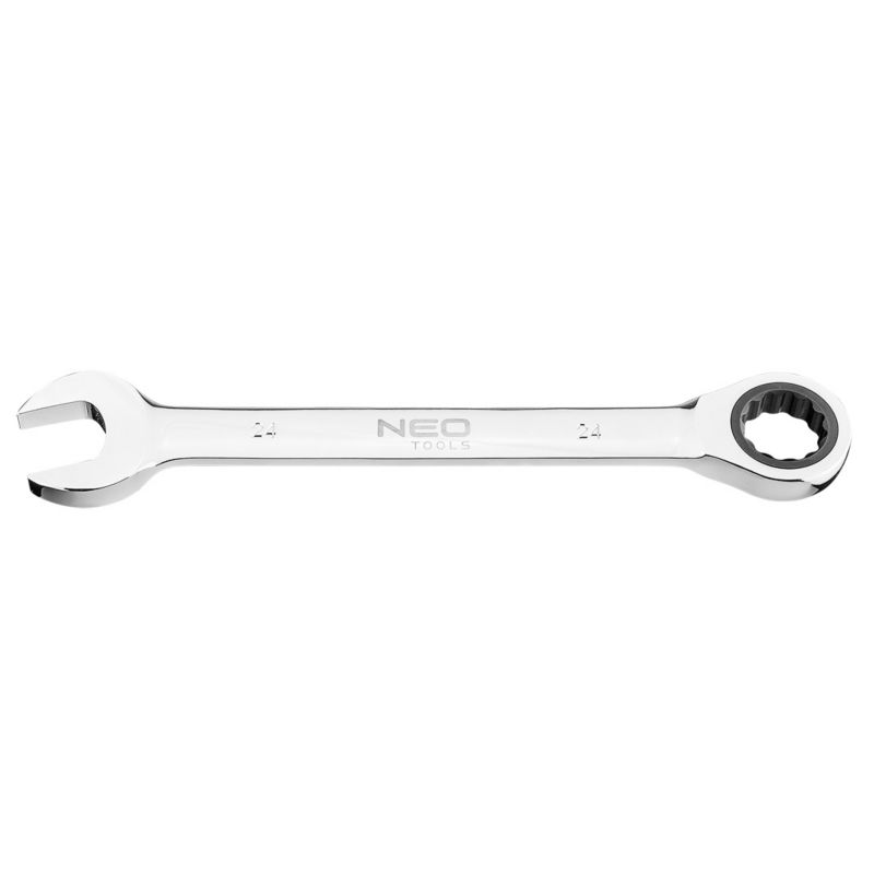Klucz płasko-oczkowy NEO TOOLS z grzechotką, 24 mm 1 szt
