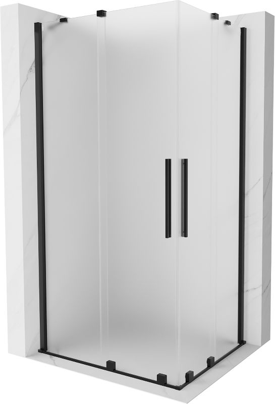 Kabina prysznicowa Mexen Velar czarna szron 1 szt.