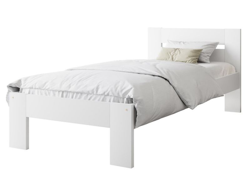 Łóżko Halmar pojedyncze MATILDA 90x200 białe 1 szt