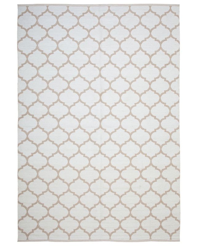 Dywan zewnętrzny Aksu Beżowy 160 x 230 cm Dwustronny 1 szt.