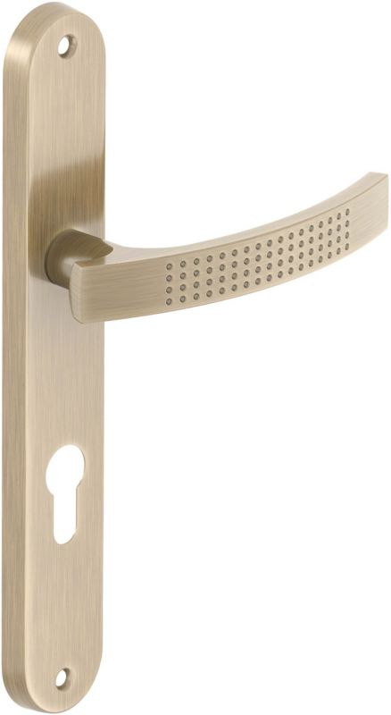 Klamka drzwiowa Verso Astra 72 mm na wkładkę patyna