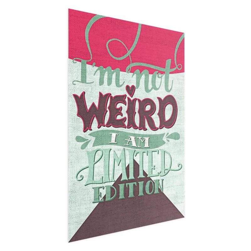 Plakat Artgeist Not weird 21x30 cm bez ramy 1 szt