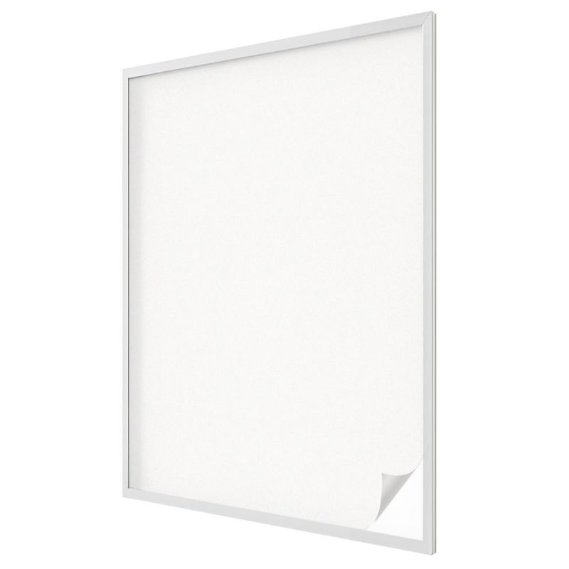 Witraż na Folii Samoprzylepnej Wallfluent 100x146 cm Folia Mrożona Dekoracyjna Delikatna biel 1 rol.