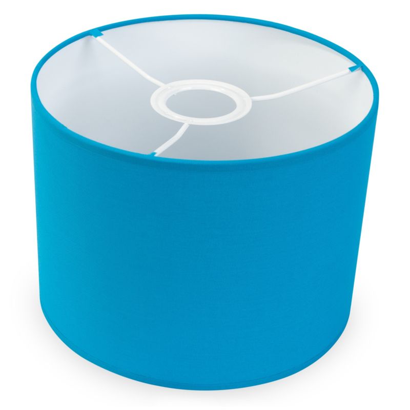 Abażur do lampy wiszącej stołowej Light Home LH okrągły E27 niebieski 20cm 1szt.