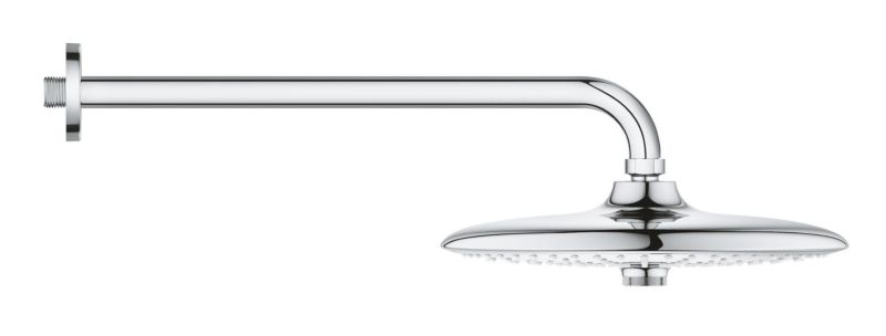 Deszczownica Grohe Euphoria 26x26 cm, 3 strumienie, chrom StarLight, arm 380 mm, 1 szt.