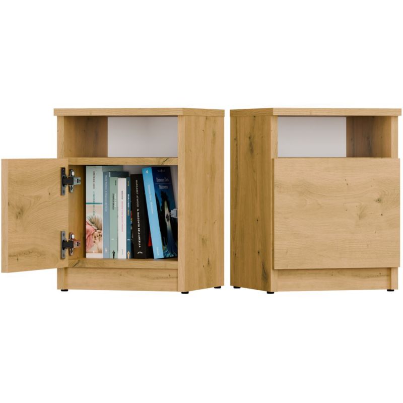 Szafka nocna Topeshop GALAX 30/1D Artisan 40x30x30 cm 1 szt