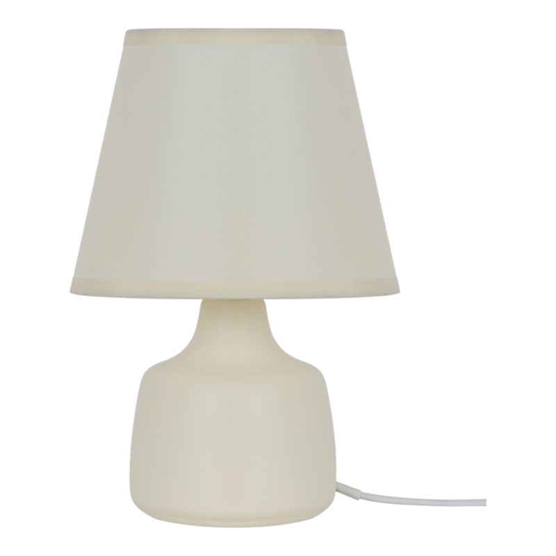 Lampa stołowa ceramiczna 1 x E14 biała