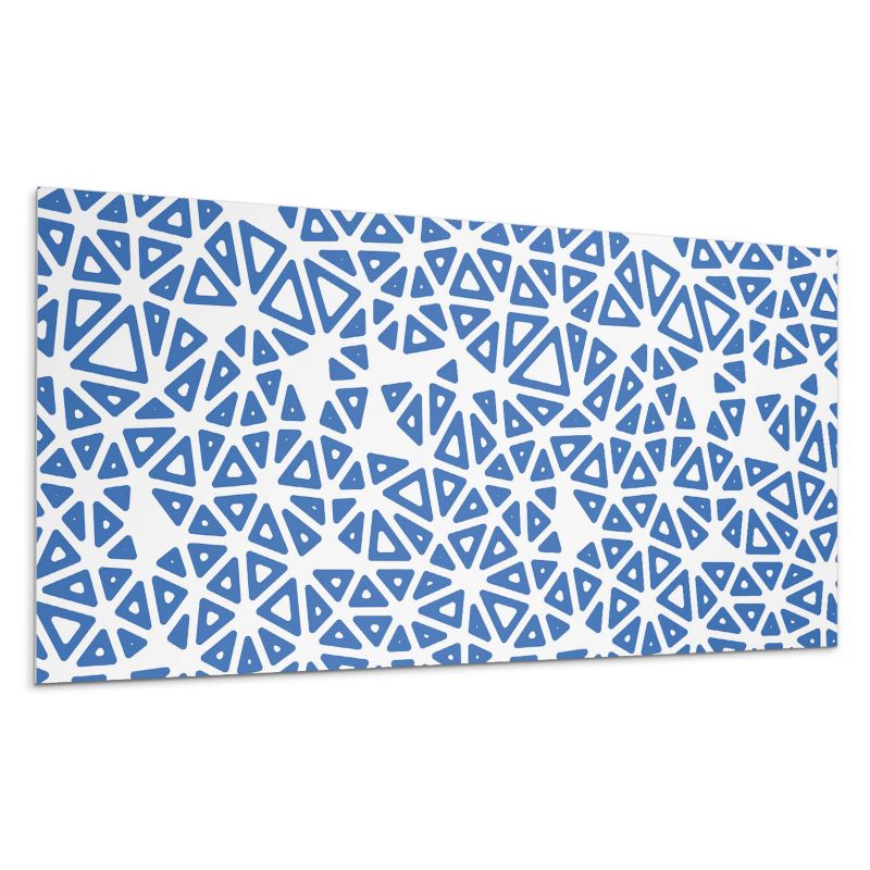 Panel samoprzylepny Wallfluent 100x50 cm Trójkątna kompozycja w stylu abstrakcyjnym 1 szt.