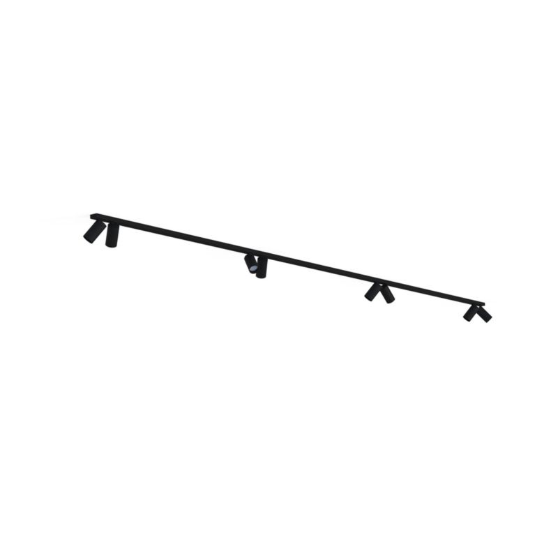 Spot sufitowy Nowodvorski Lighting Mono czarny 8 x GU10 x IP20 wym: 13 x 415 cm - 1 szt.