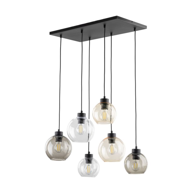 Lampa TK-Lighting Cubus Wisząca 6 Pł - 1 szt.