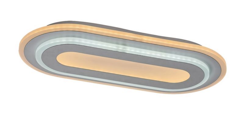 Plafon sufitowy nowoczesny Rabalux Prue biały LED 40W 3000K-6000K 2460lm IP20 wym: 4,5 x 40 x 40 cm metal - 1 szt.