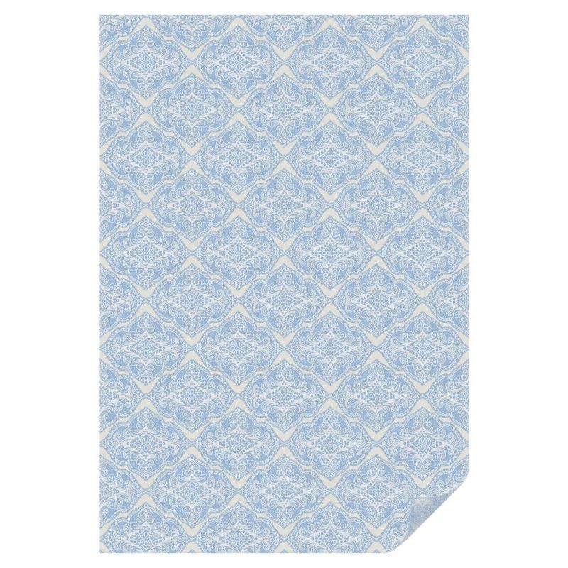 Dekoracyjna Folia Mleczna Tulup 100x146 cm Zapewnia Prywatność Ornamentalne motywy klasyczny wzór elegancja 1 rol.