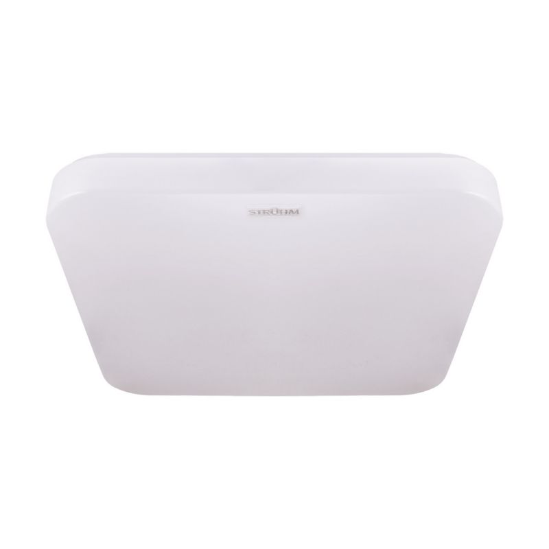 Plafon Struhm Urania biały LED 18W 4000K 1350lm łazienkowy IP44 wym: 6 x 28 x 28 cm tworzywo sztuczne - 1 szt.