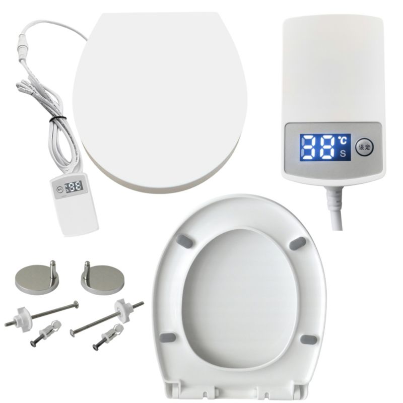 Deska sedesowa podgrzewana Estiva 11 Warm 36x44 cm wolnoopadająca biała 1 szt