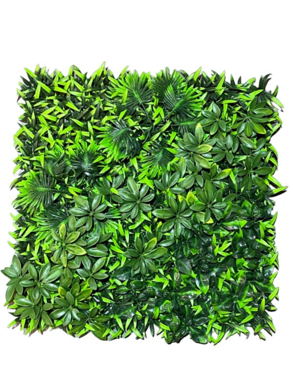 Sztuczny Żywopłot Trawa Panel Dekoracyjny Osłona Texas SLR 018 Zestaw 50x50 cm 4szt.