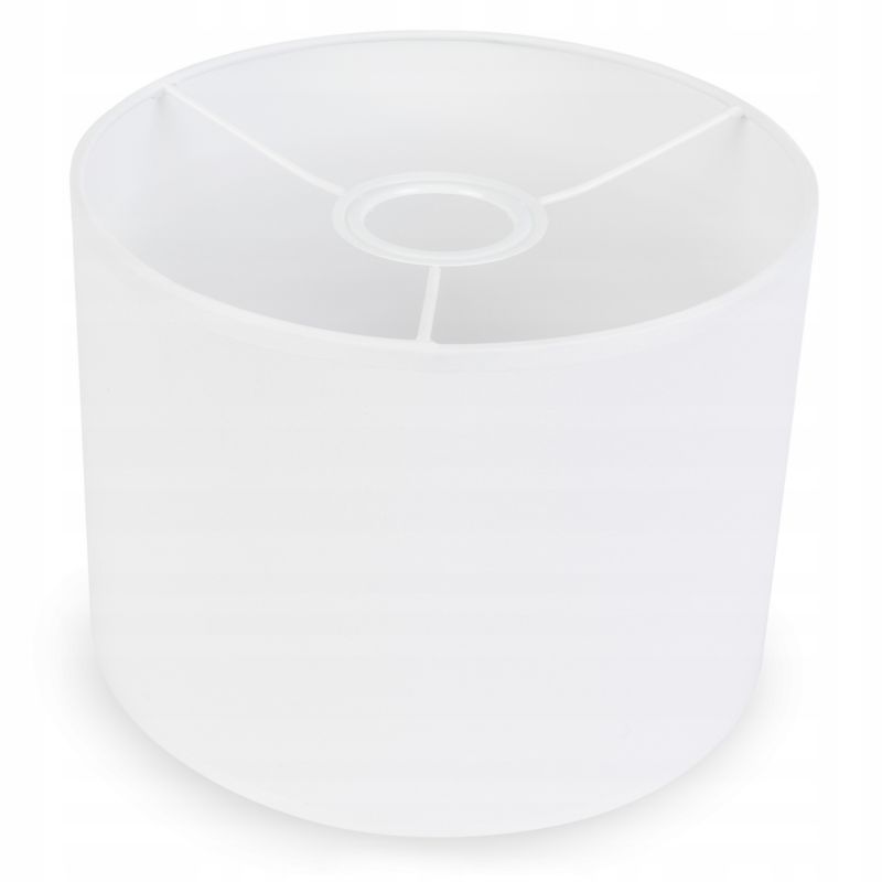 Abażur do lampy wiszącej stołowej Light Home LH okrągły E27 biały 20cm 1szt.