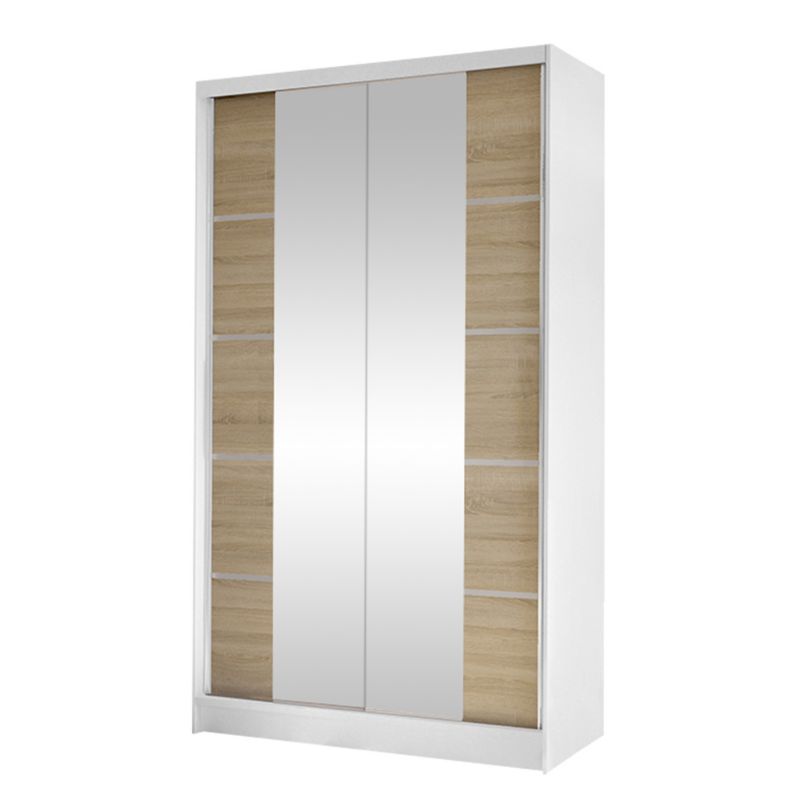 Szafa MIRJAN 24 z drzwiami przesuwnymi Diego V biały/dąb sonoma 1 szt.