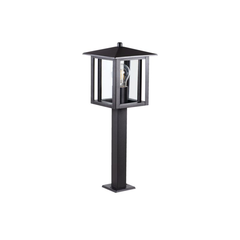 Lampa ogrodowa stojąca Kanlux Selto czarna 1 x E27 x 15W IP44 wym: 50 x 18 x 18 cm - 1 szt.